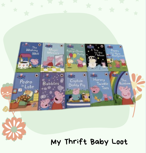 NEW Peppa pig story books set of 10